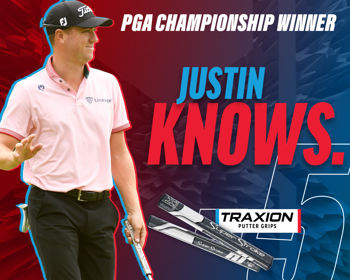 Justin Thomas Wins PGA Championship with a SuperStroke Putter Grip