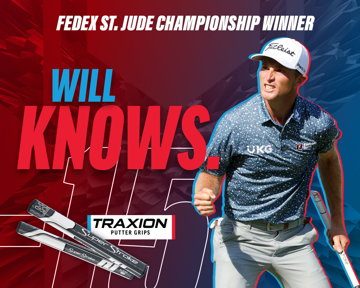 Will Zalatoris Wins the St. Jude Classic With a SuperStroke Putter Grip