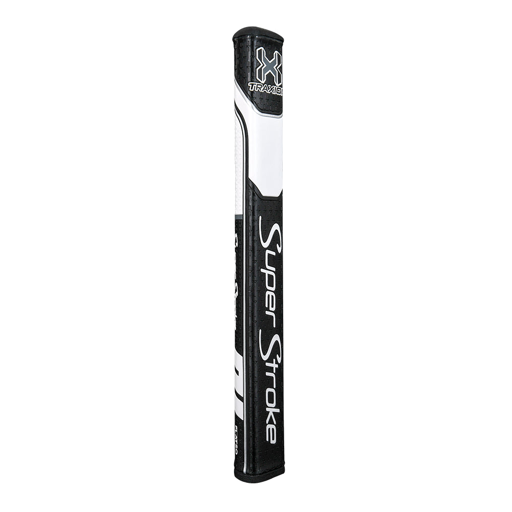 Traxion Flatso 2.0 Putter Grip - Black and White