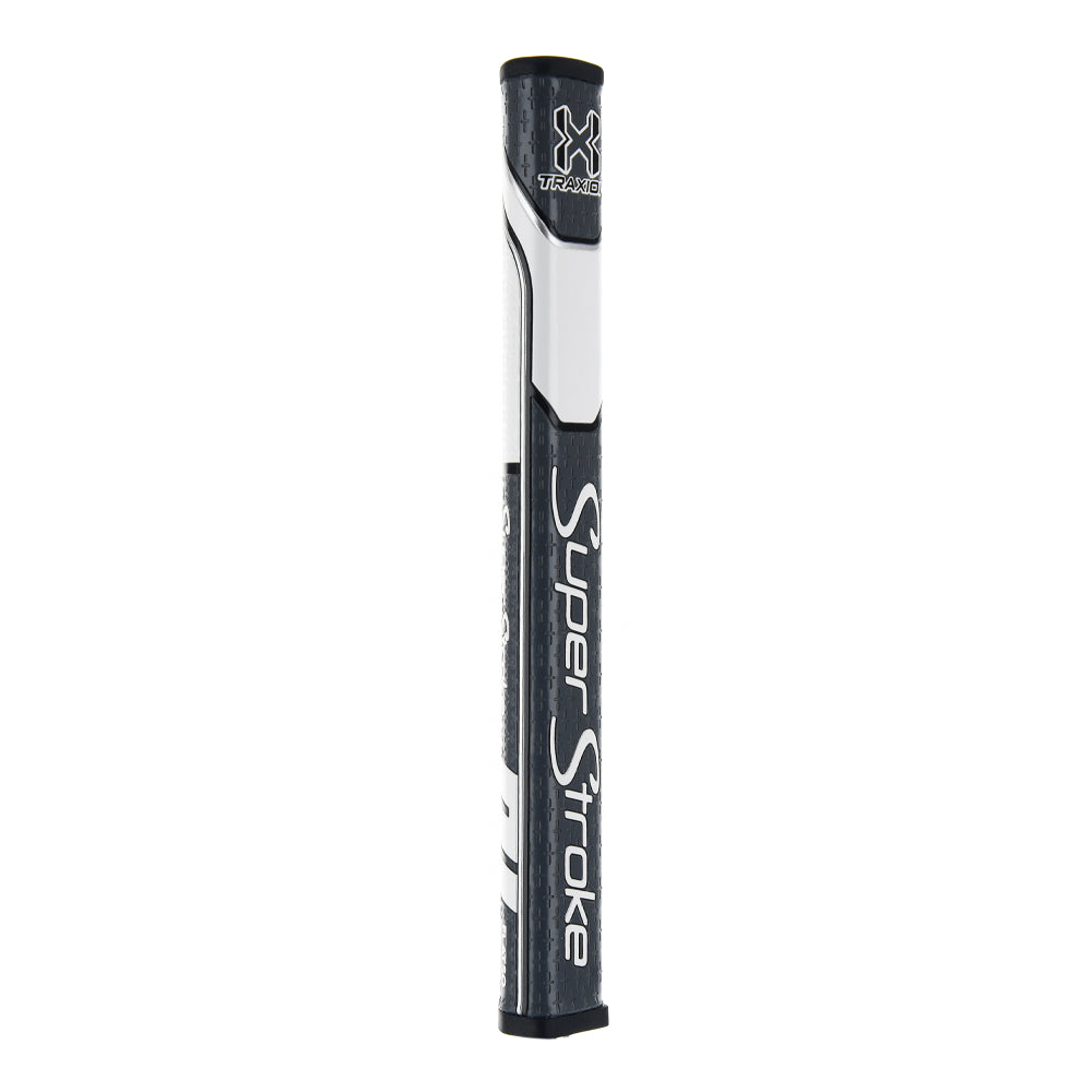 Traxion Flatso 1.0 Putter Grip - Gray and White