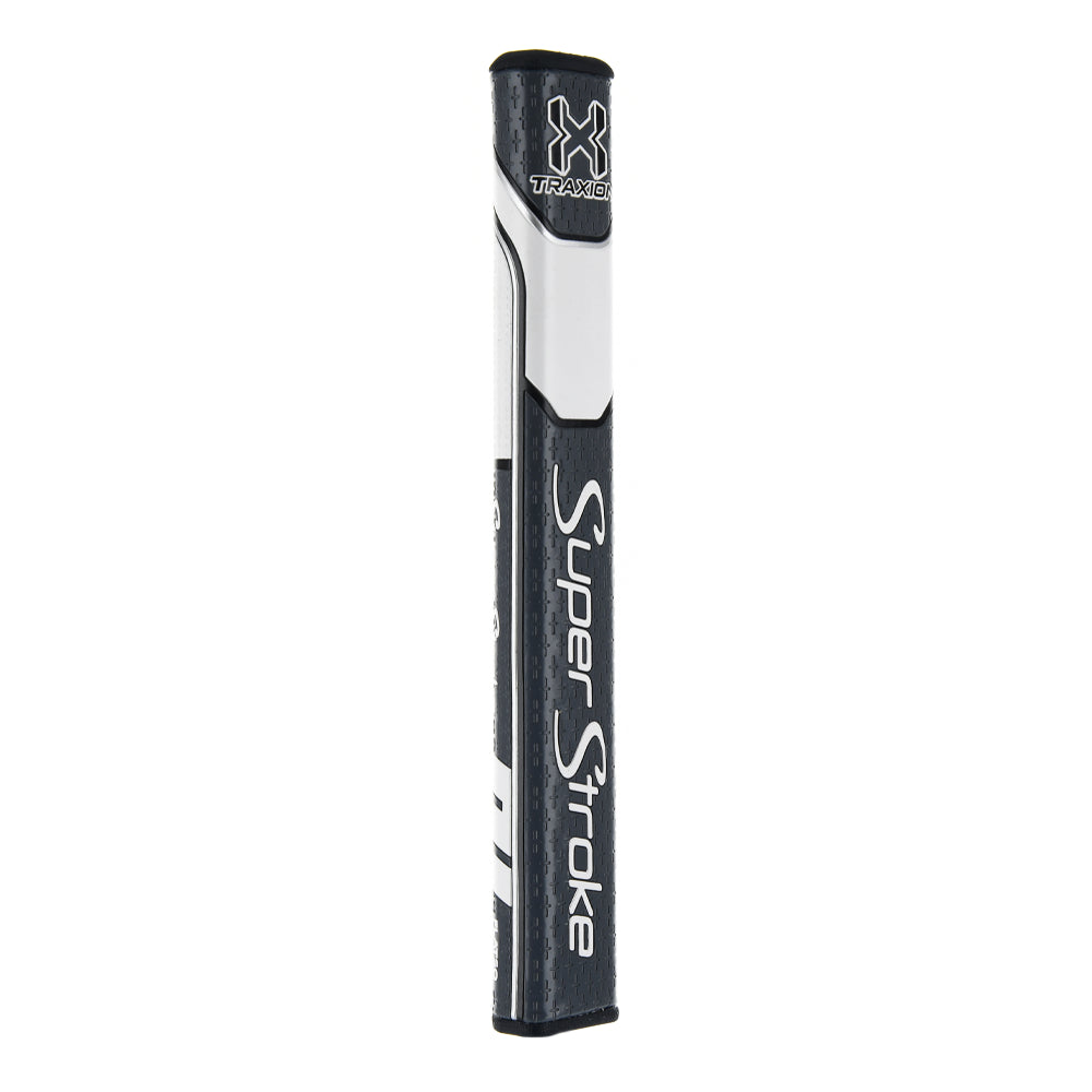 Traxion Flatso 3.0 Putter Grip - Gray and White
