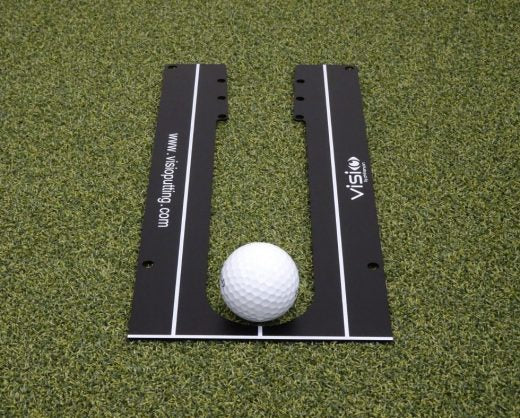 Putting Start Line Trainer - Rear View No Putter