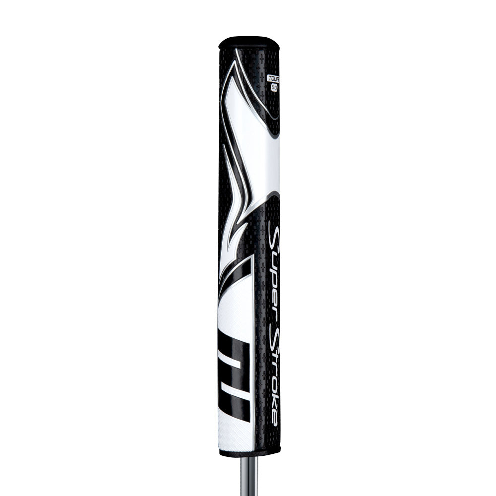 Super Stroke Traxion Tour XL+Plus‚Ñ¢ 13.75in Golf Putter Grip, White/Red/Gray, No Taper Super Stroke Traxion Tour XL+Plus‚Ñ¢ 13.75in Golf Putter Grip, White/Red/Gray, No Taper