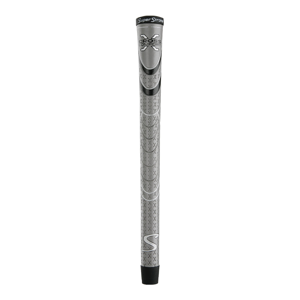 Black and Black Cross Comfort Golf Grip