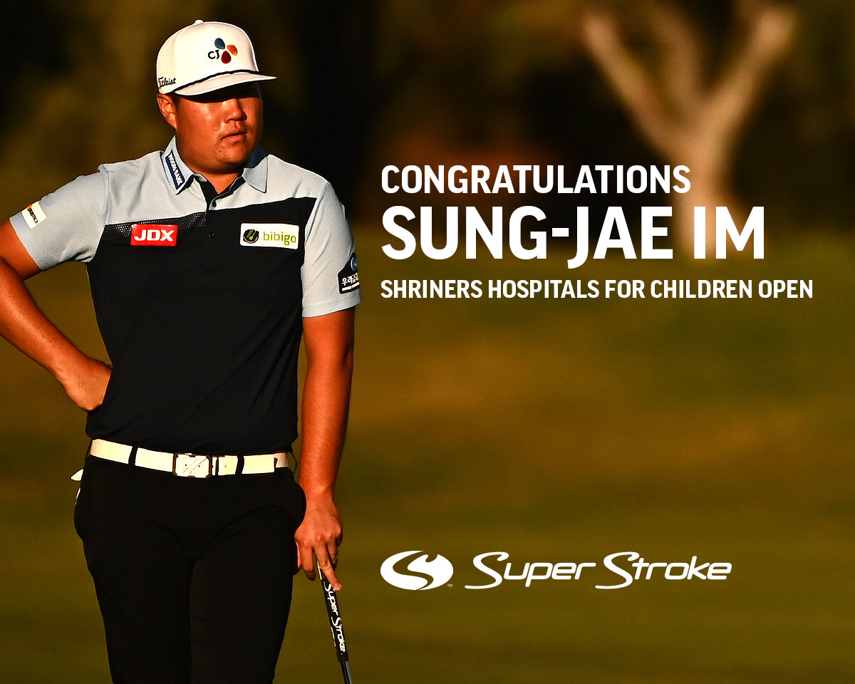 Sungjae Im Wins the Shriners Children’s Open with a SuperStroke 1.0PT Putter Grip
