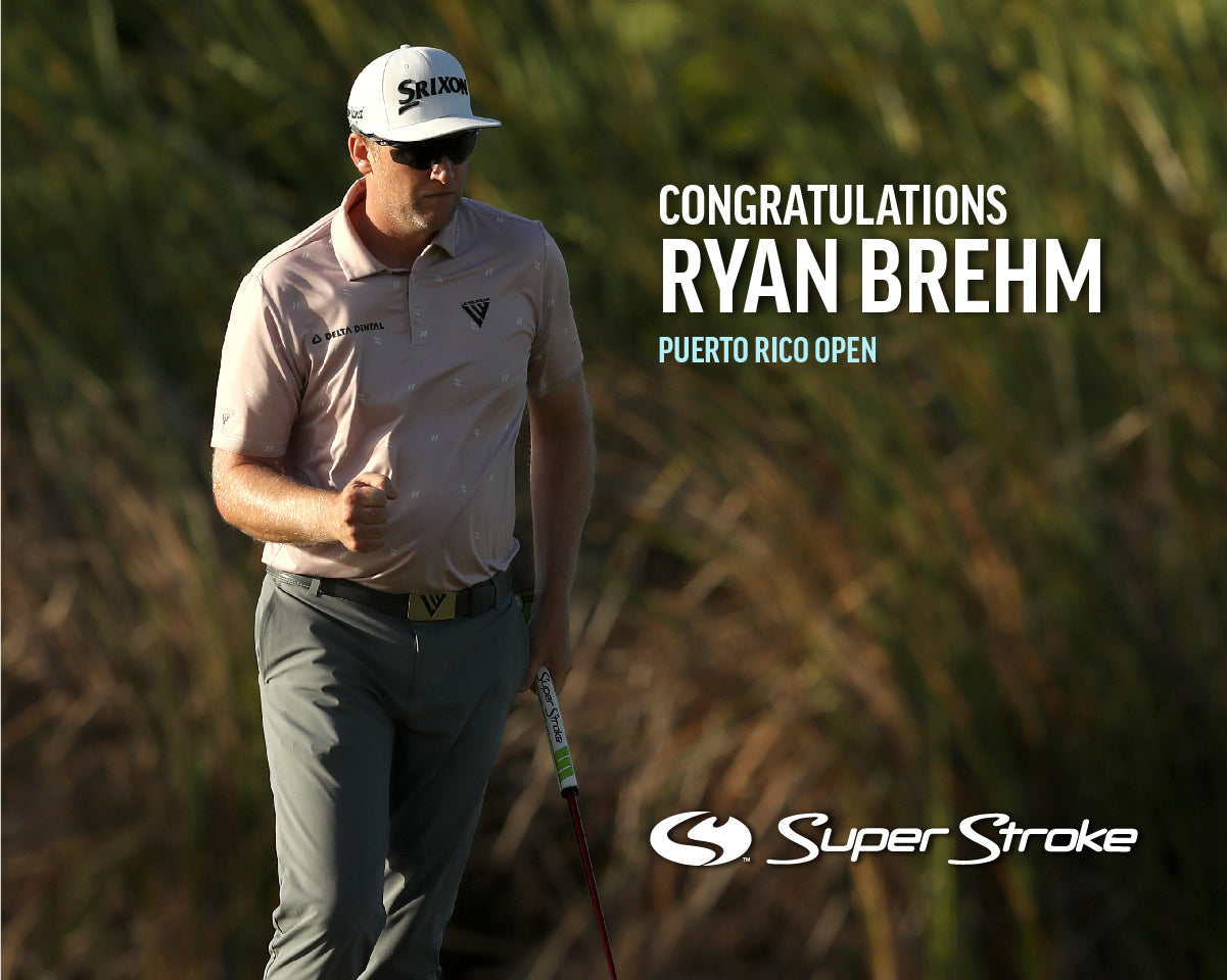 Ryan Brehm Wins the Puerto Rico Open with a SuperStroke WristLock Putter Grip