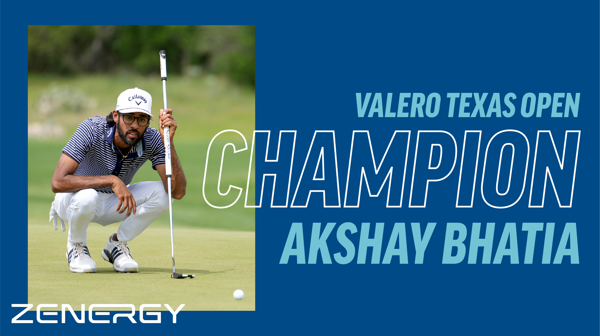 Akshay Bhatia Clinches Win with 2-Piece Putter Grip