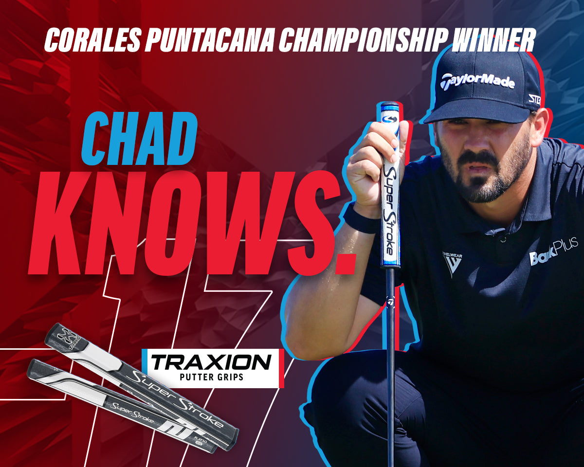 Chad Ramey Wins the Corales Puntacana Championship with a SuperStroke Traxion Tour 2.0￼￼