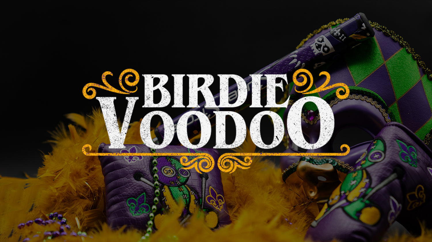 Unleash the Voodoo: Limited Edition Mardi Gras Grips & Headcovers