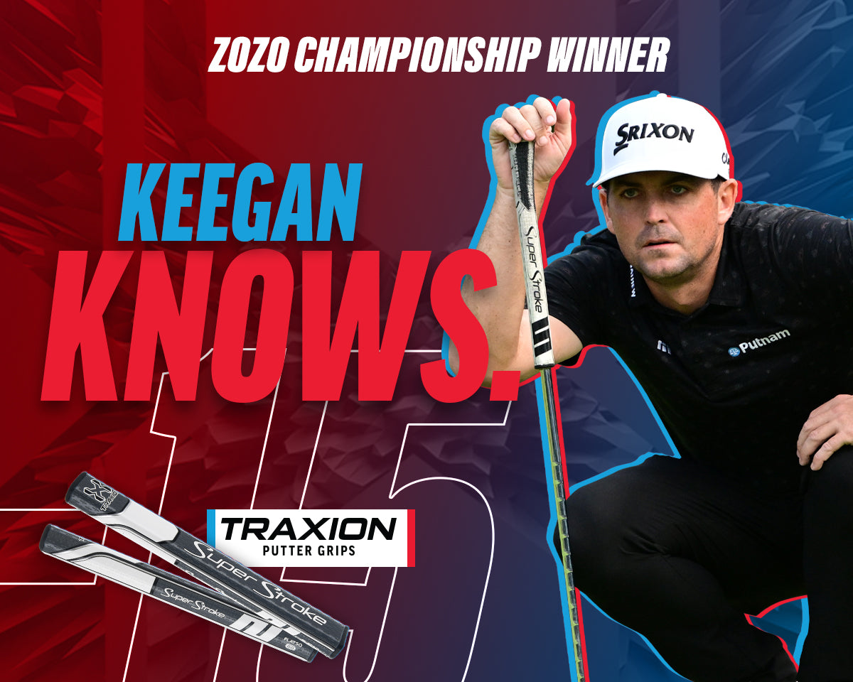 Keegan Bradley Wins The ZOZO Championship Using a SuperStroke Putter Grip￼