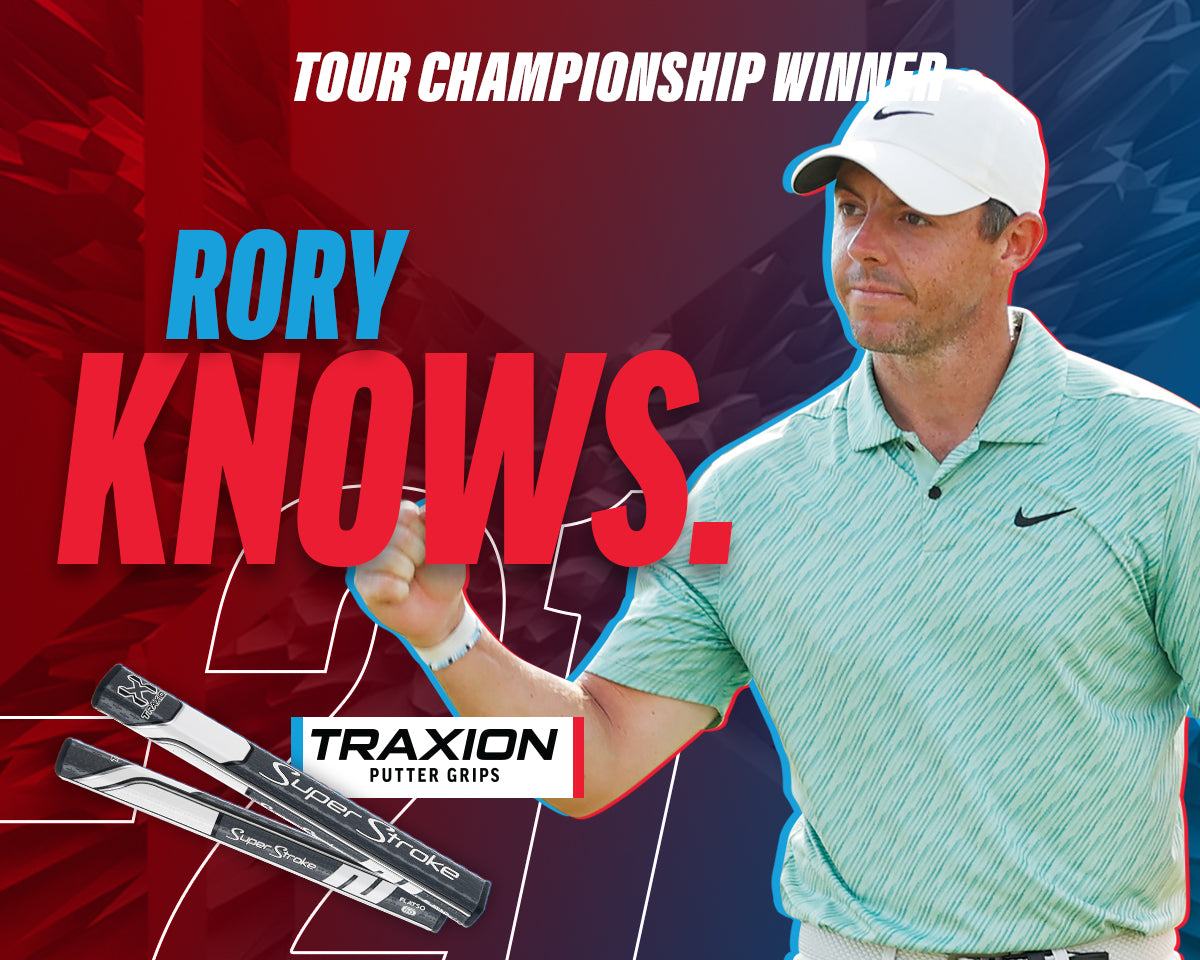Rory McIlroy Wins the Tour Championship & FedEx Cup With a SuperStroke Putter Grip