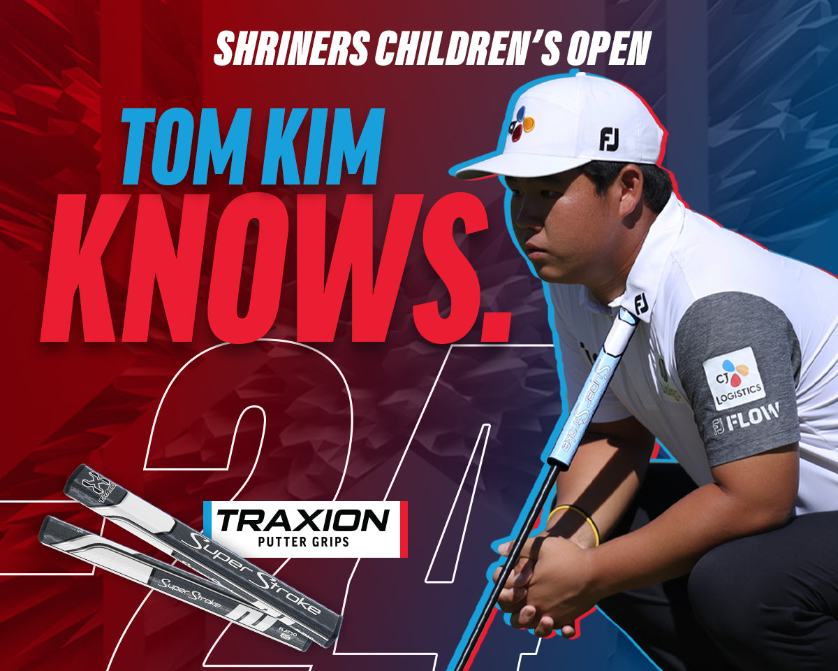 Tom Kim Wins the Shriners Open with a SuperStroke Putter Grip