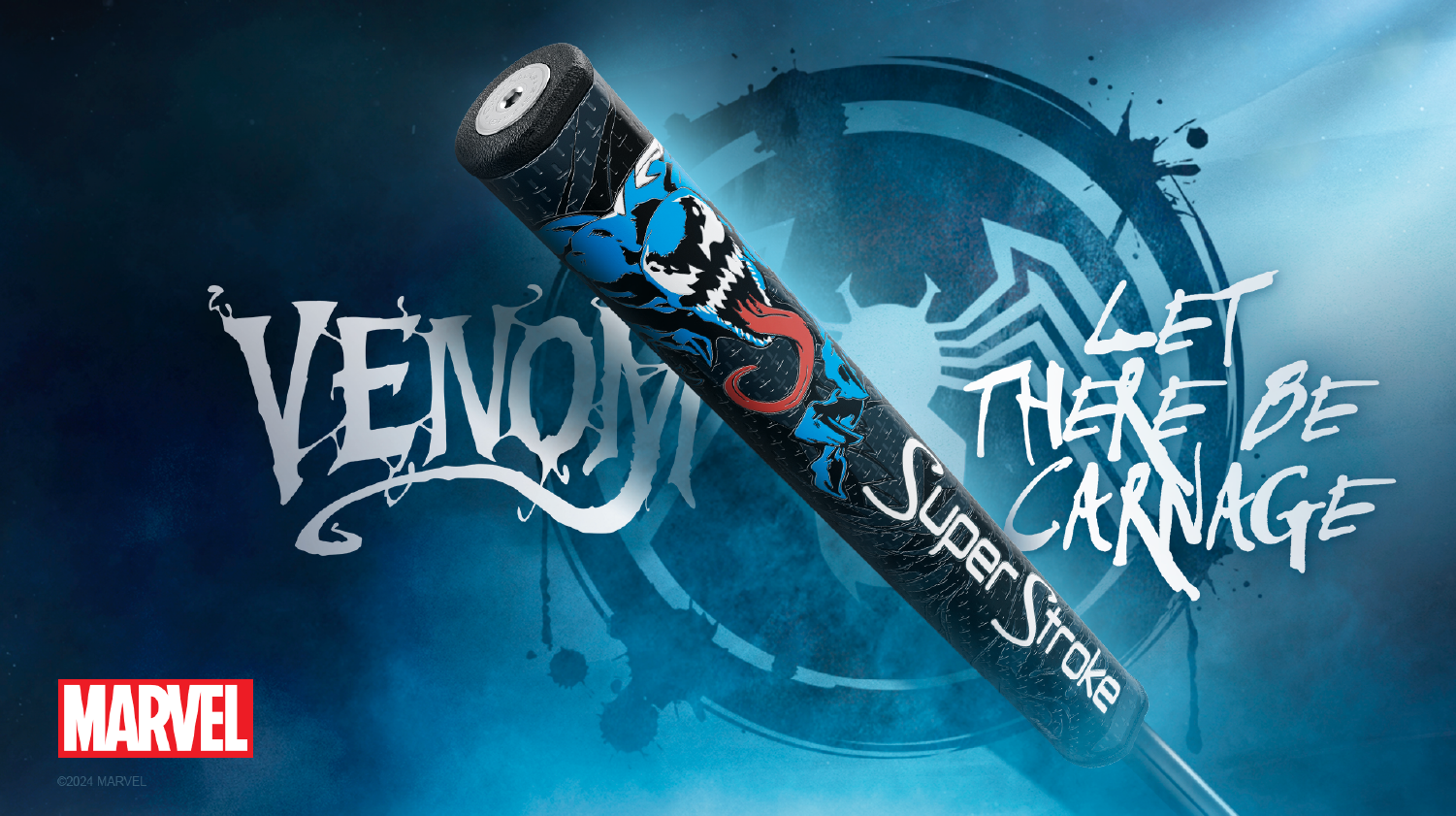 Introducing Marvel Venom Tour 2.0 Putter Grips