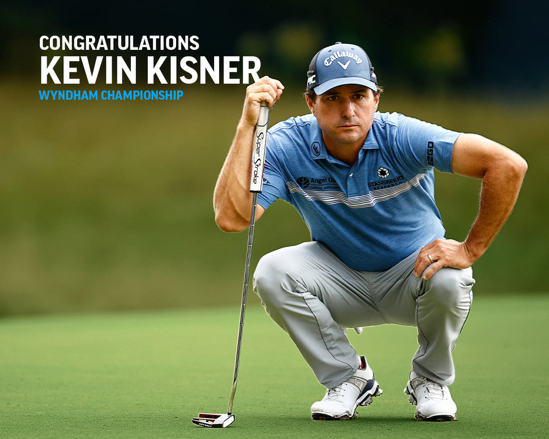 Kevin Kisner Wins PGA Event with a SuperStroke Traxion Tour Grip