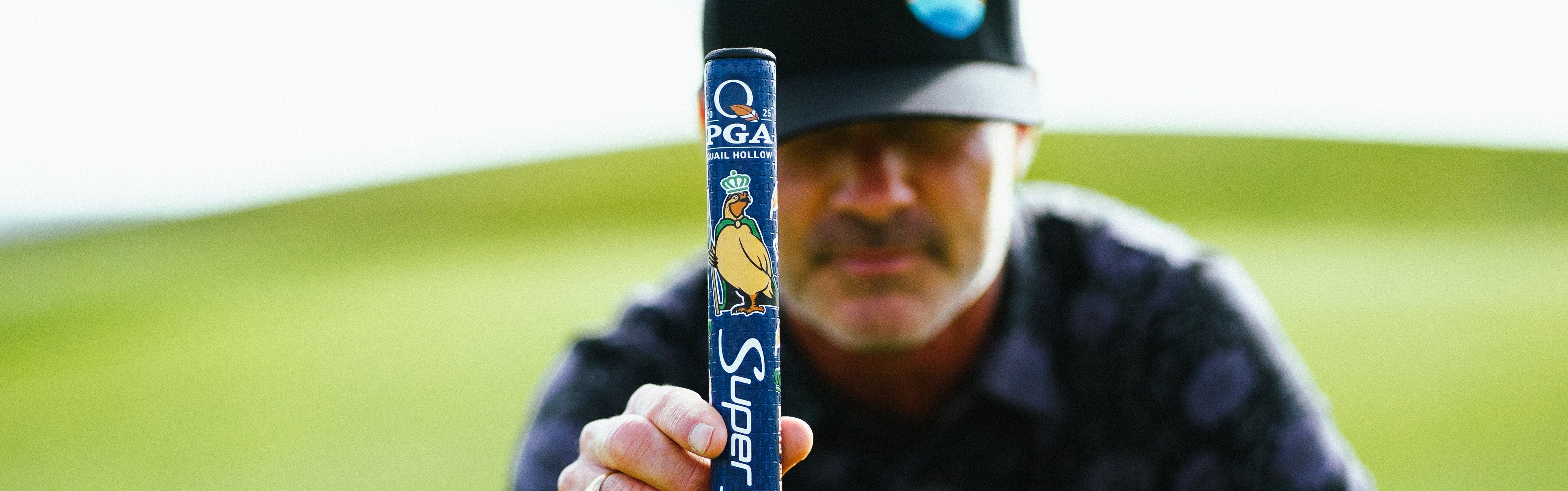 SuperStroke Limited Edition Mardi Gras Putter Grip with Mardi Gras Decorations