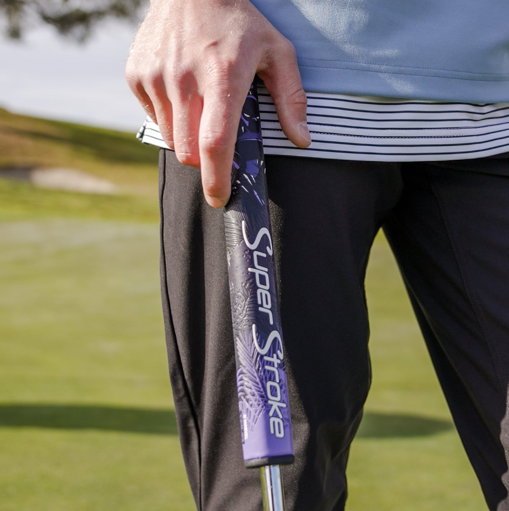 Super Stroke ブラック パター Marvel Black Panther Putter Grip