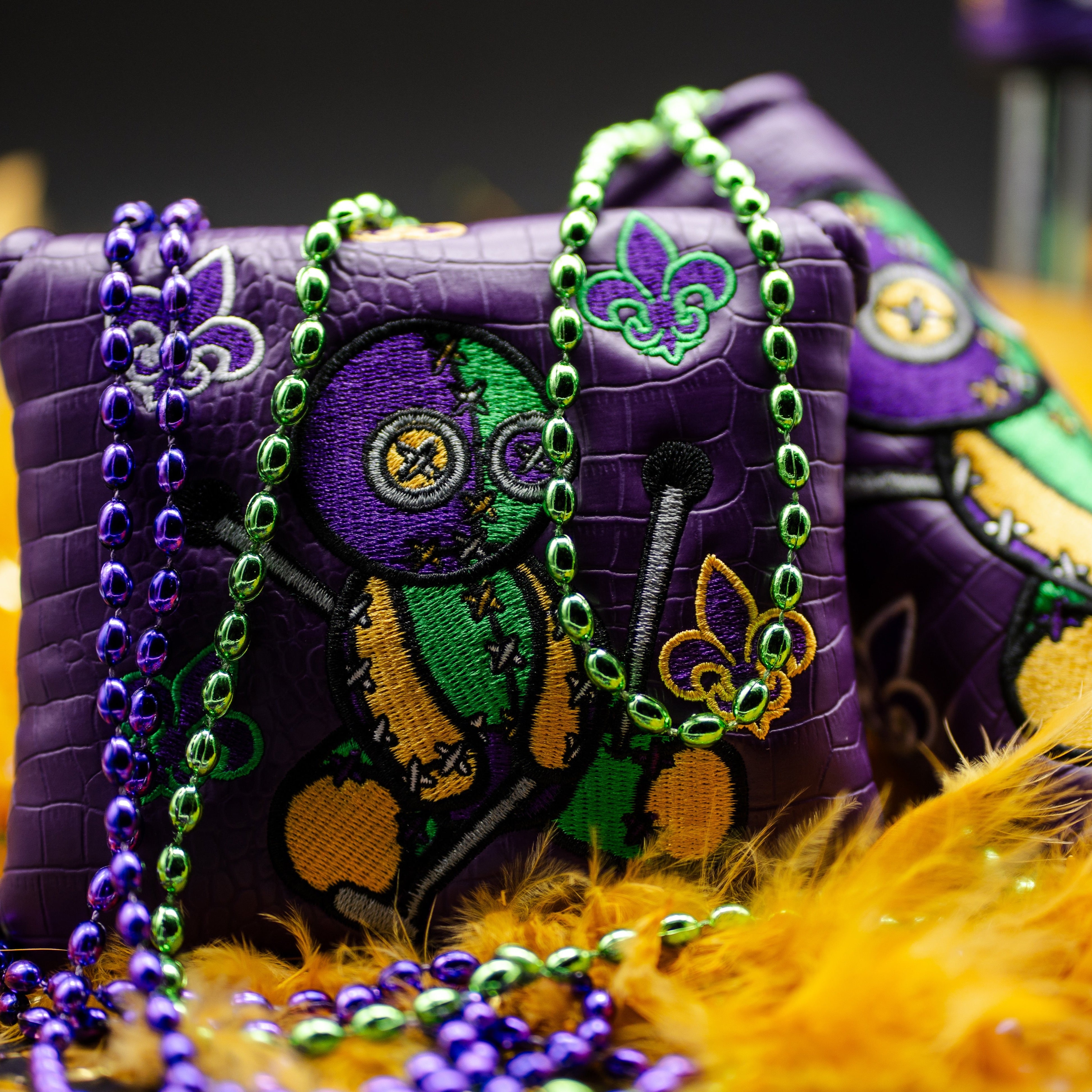 Mardi Gras Headcovers