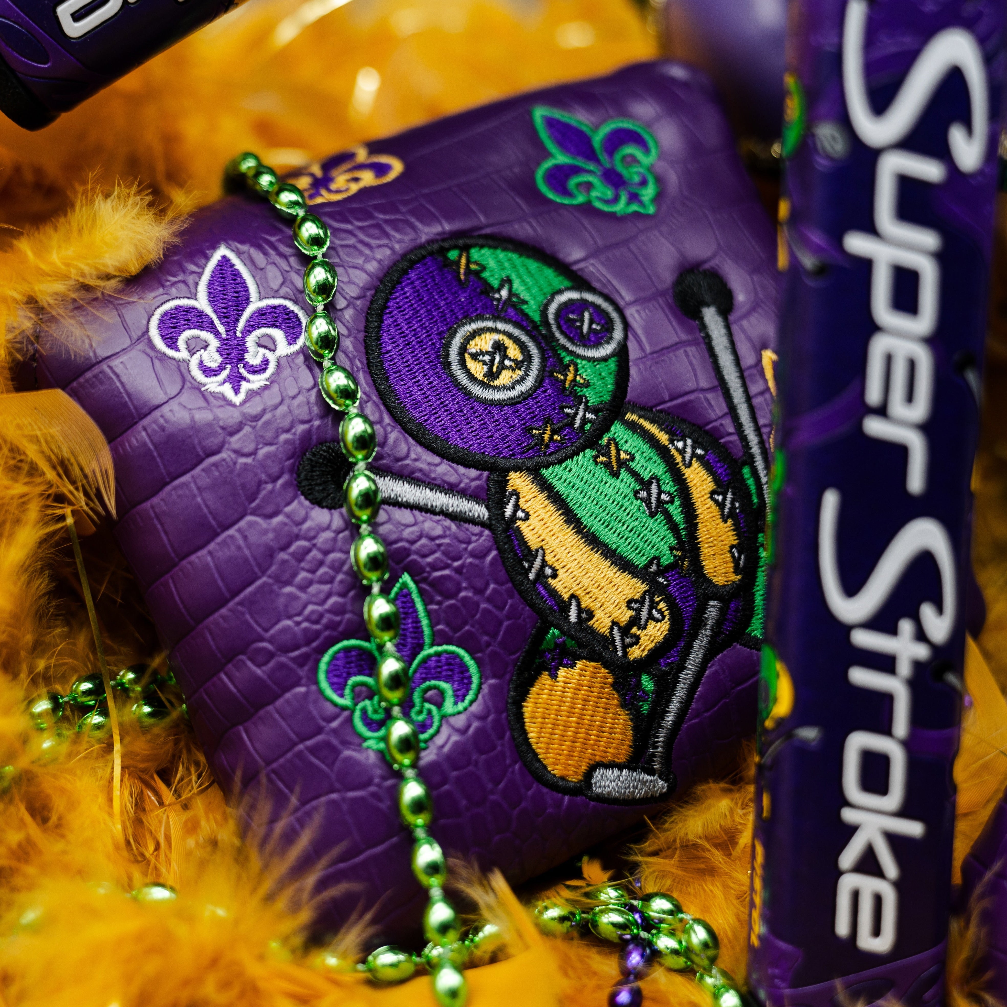 Mardi Gras Headcovers