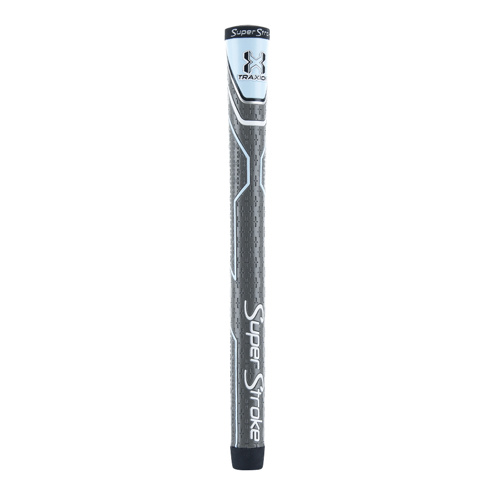 Traxion Tour Club Grip Gray and Light Blue