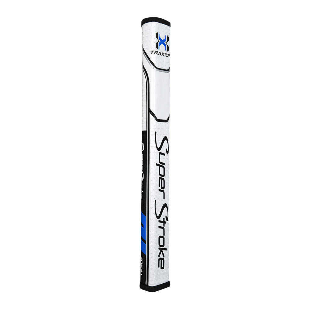 Traxion Flatso 1.0 Putter Grip - Blue Black and White