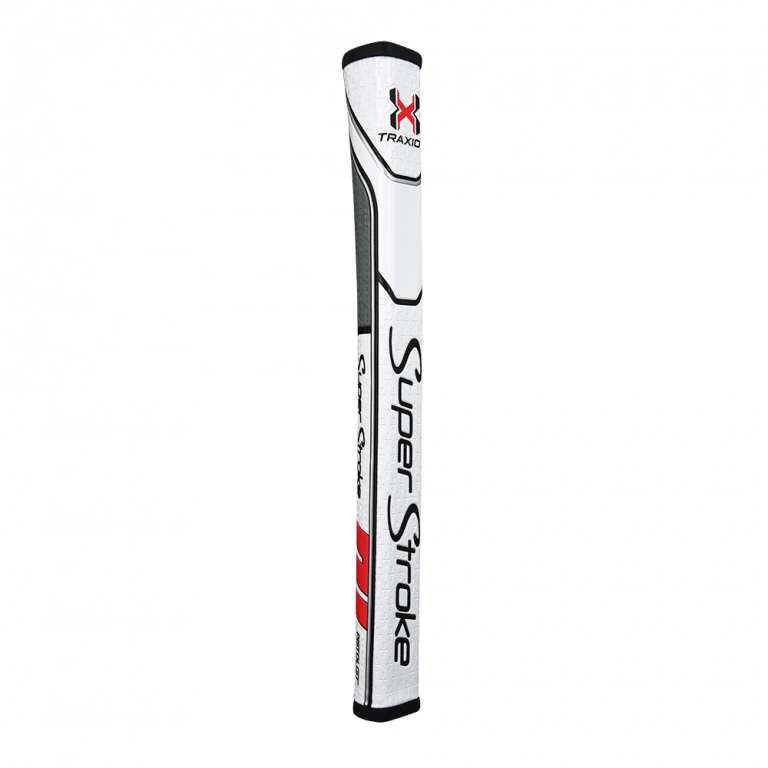 Pistol-GT-1.0 Putter Grip - White Red and Gray