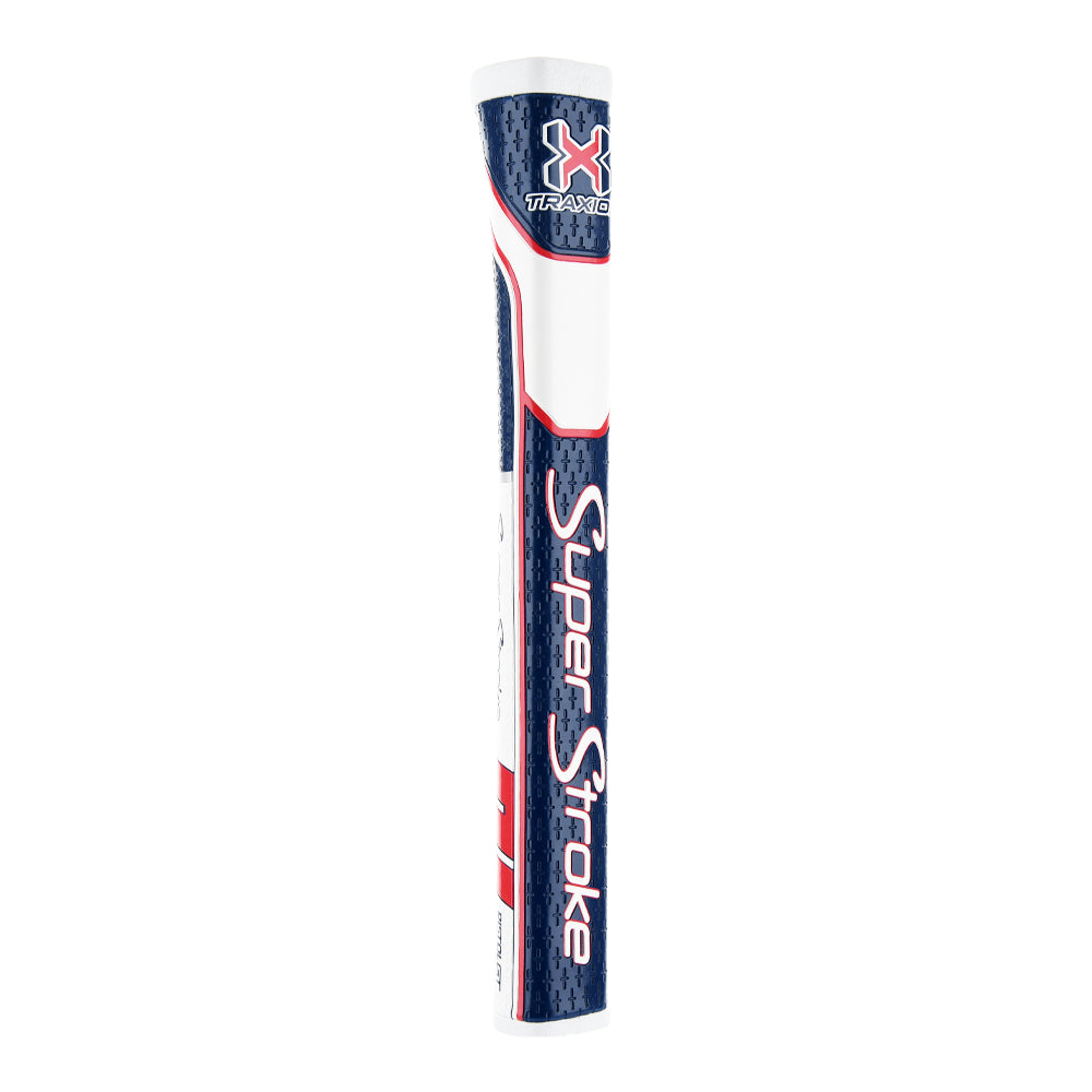 Traxion Pistol GT 2.0 Putter Grip - Blue White and Red