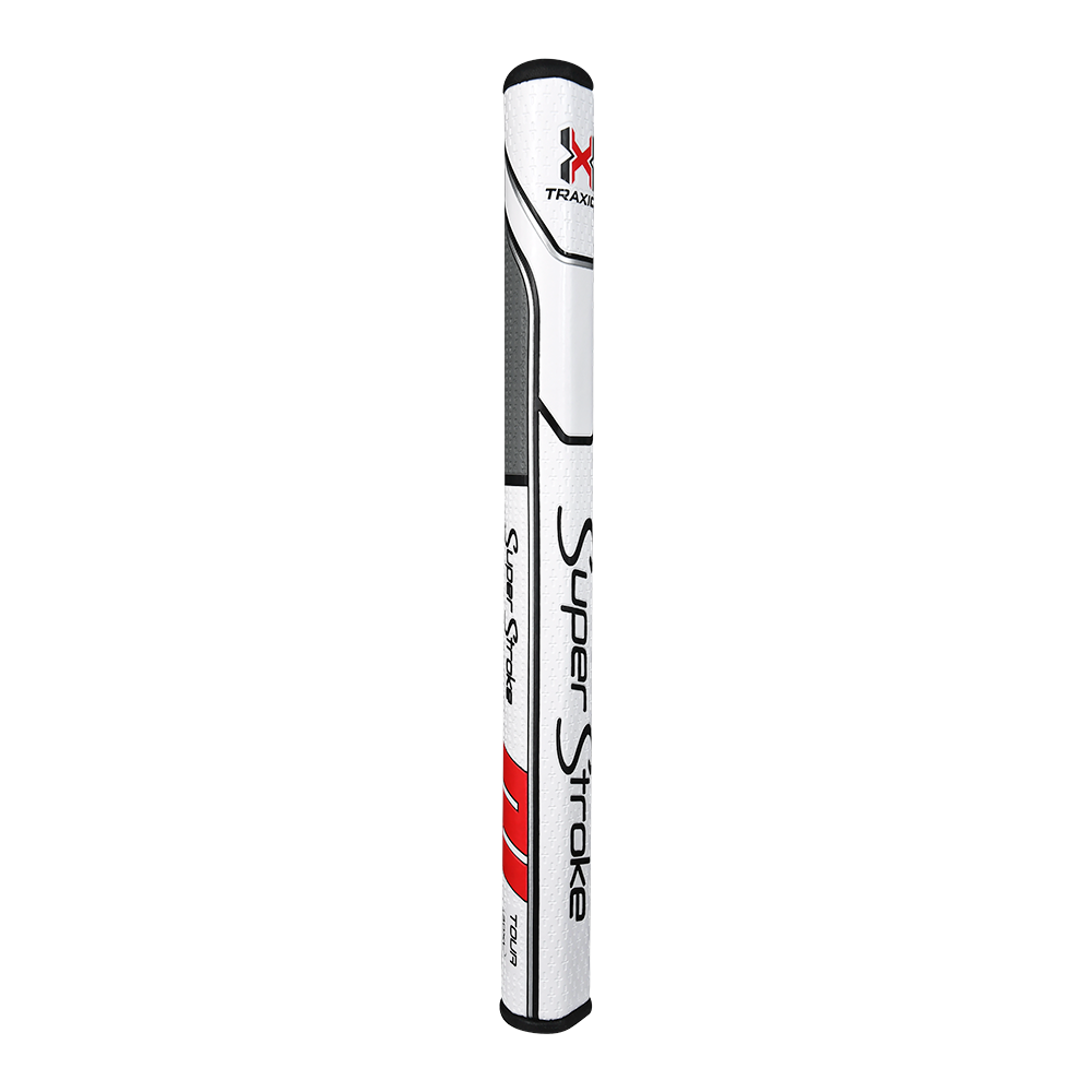 Traxion 3.0 XL+Plus Putter Grip - White Gray and Red