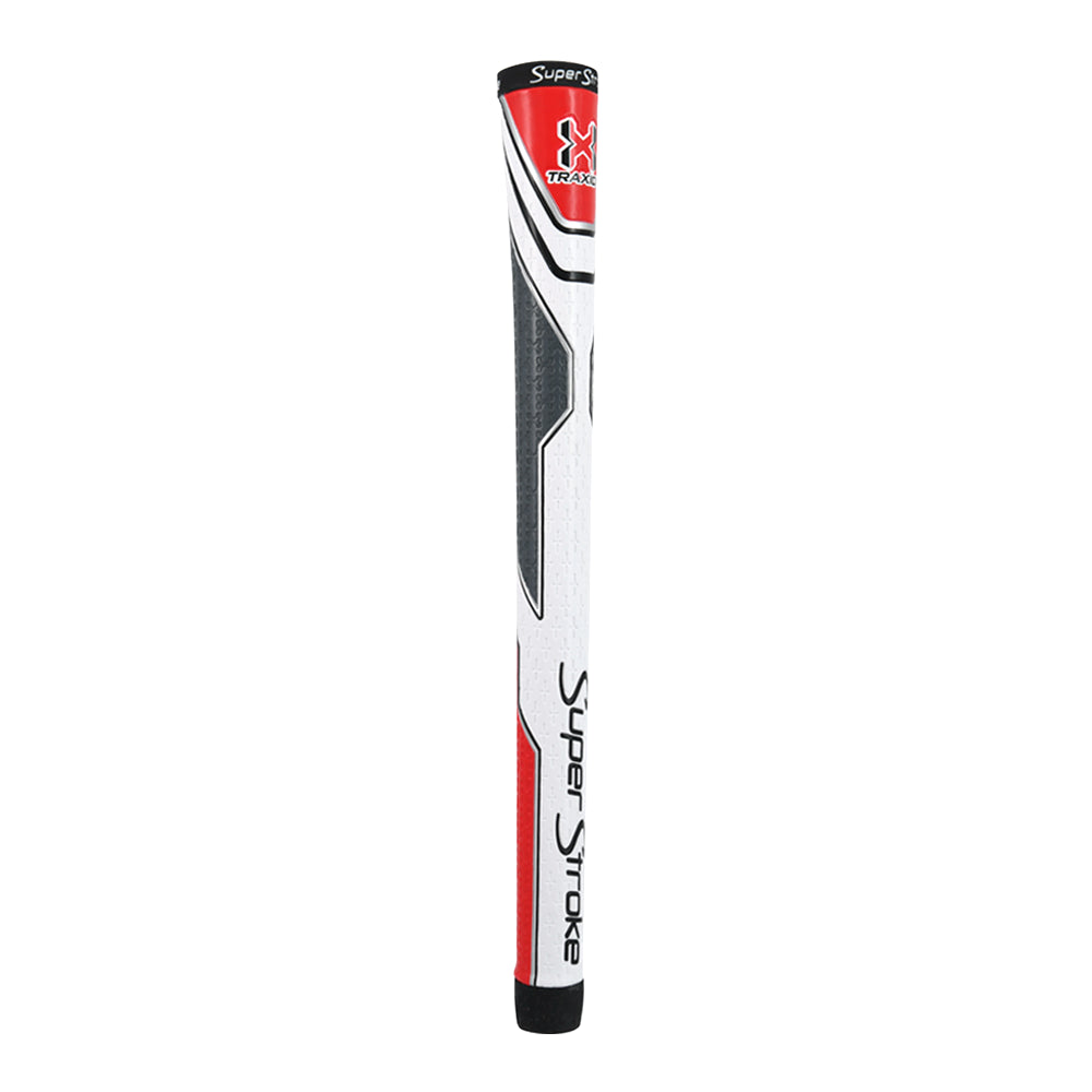 Traxion Tour Club Grip - White Gray and Red
