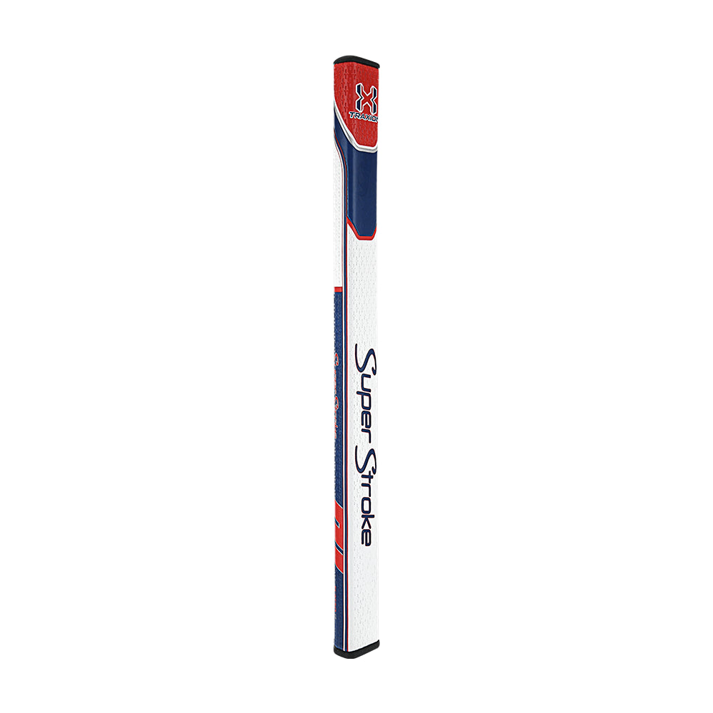 Traxion Flatso 17 Putter Grip Red White and Blue