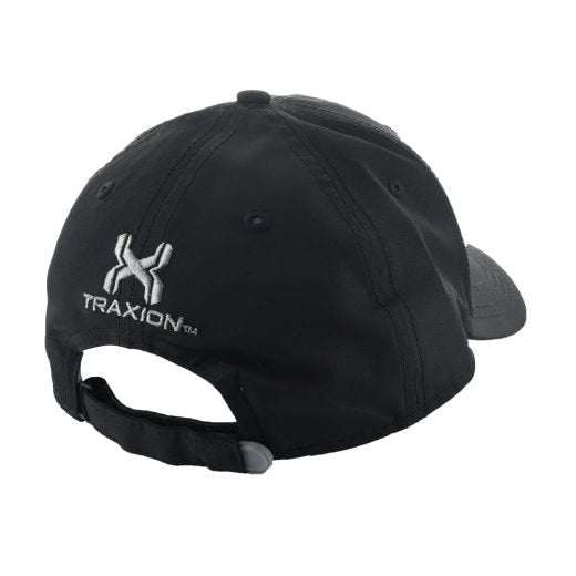 Rear view - Black and Gray New Era Golf Hat
