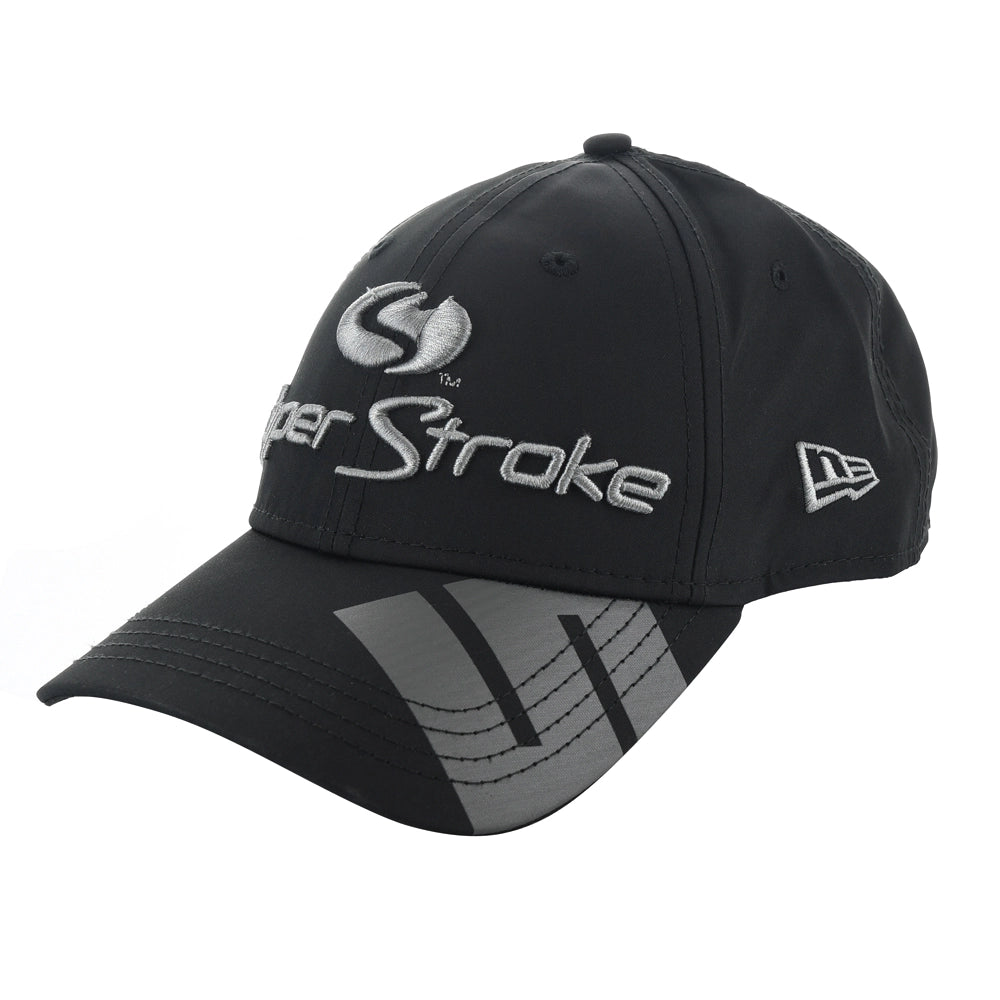Black and Gray New Era Golf Hat
